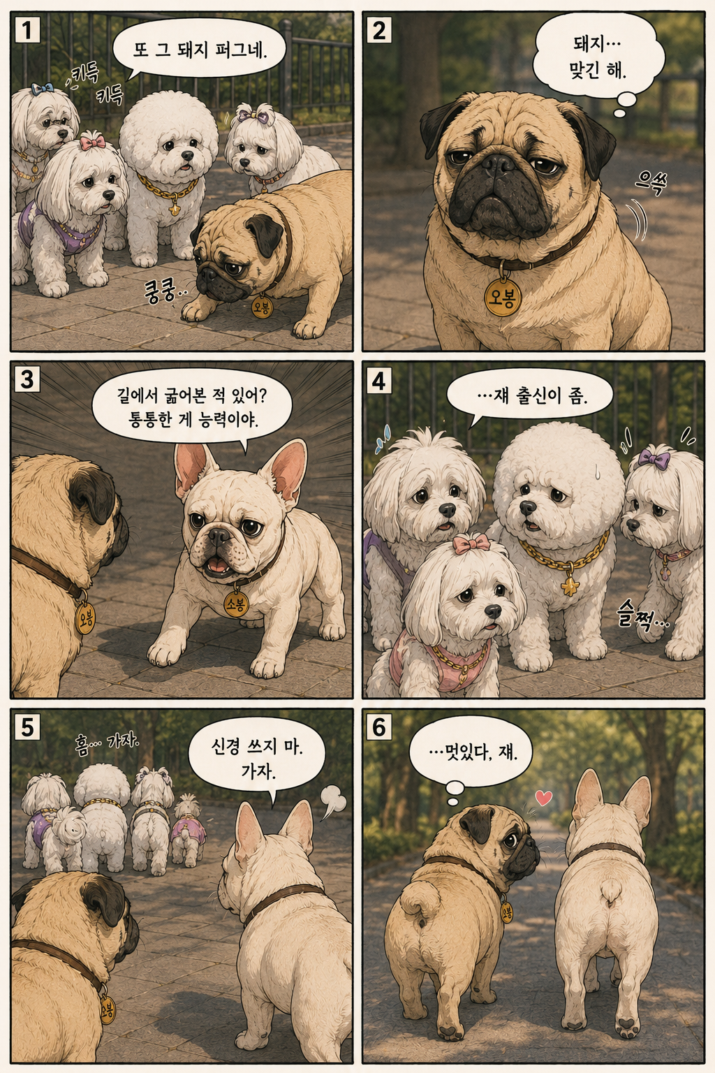 스트리트 걸의 한마디