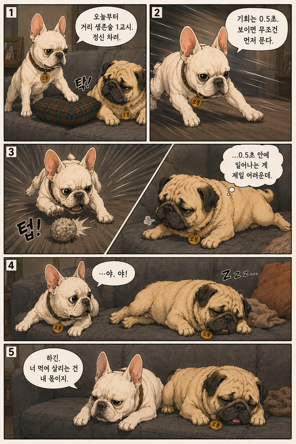 소봉이의 거리 생존 특강